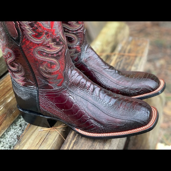 Lucchese Ostrich Leg NEW - Picture 5 of 9